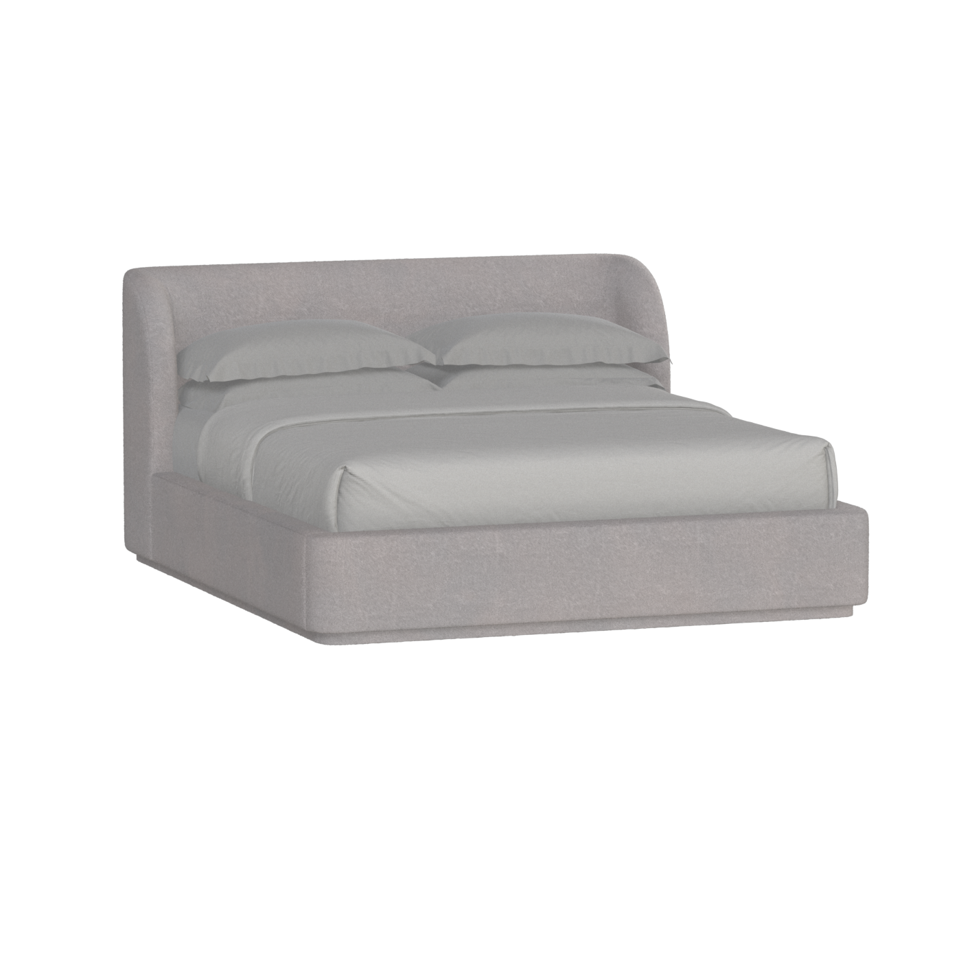 Giacomo Double Bed with Wide Panelled Headboard