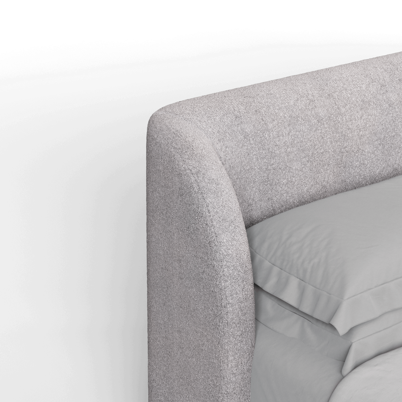 Giacomo Double Bed with Wide Panelled Headboard