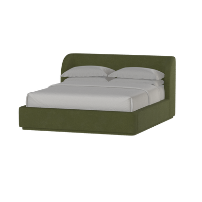 Giacomo Double Bed with Wide Panelled Headboard