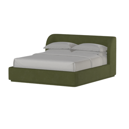 Giacomo Double Bed with Wide Panelled Headboard