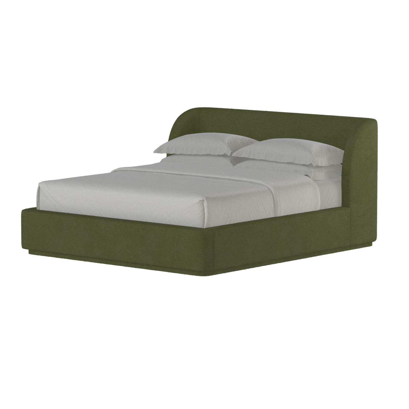 Giacomo Double Bed with Wide Panelled Headboard
