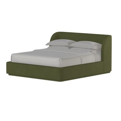 Giacomo Double Bed with Wide Panelled Headboard