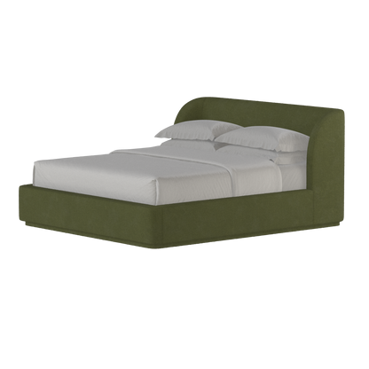 Giacomo Double Bed with Wide Panelled Headboard