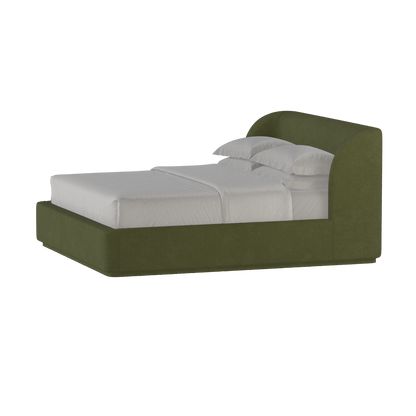 Giacomo Double Bed with Wide Panelled Headboard