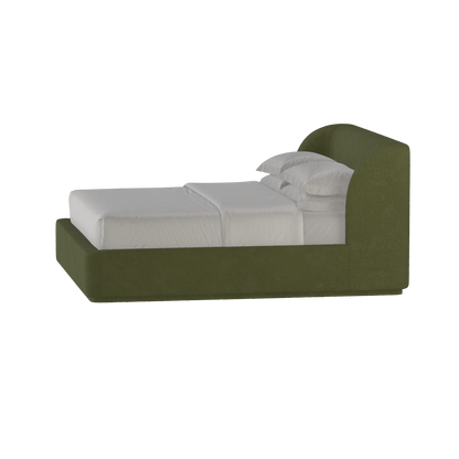 Giacomo Double Bed with Wide Panelled Headboard