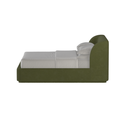 Giacomo Double Bed with Wide Panelled Headboard
