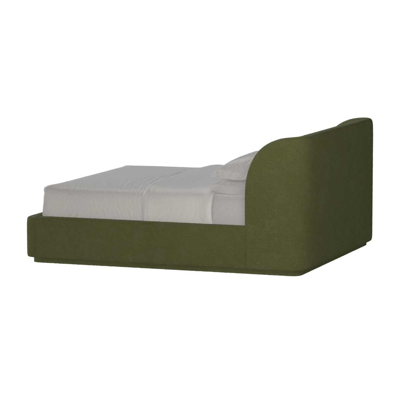 Giacomo Double Bed with Wide Panelled Headboard