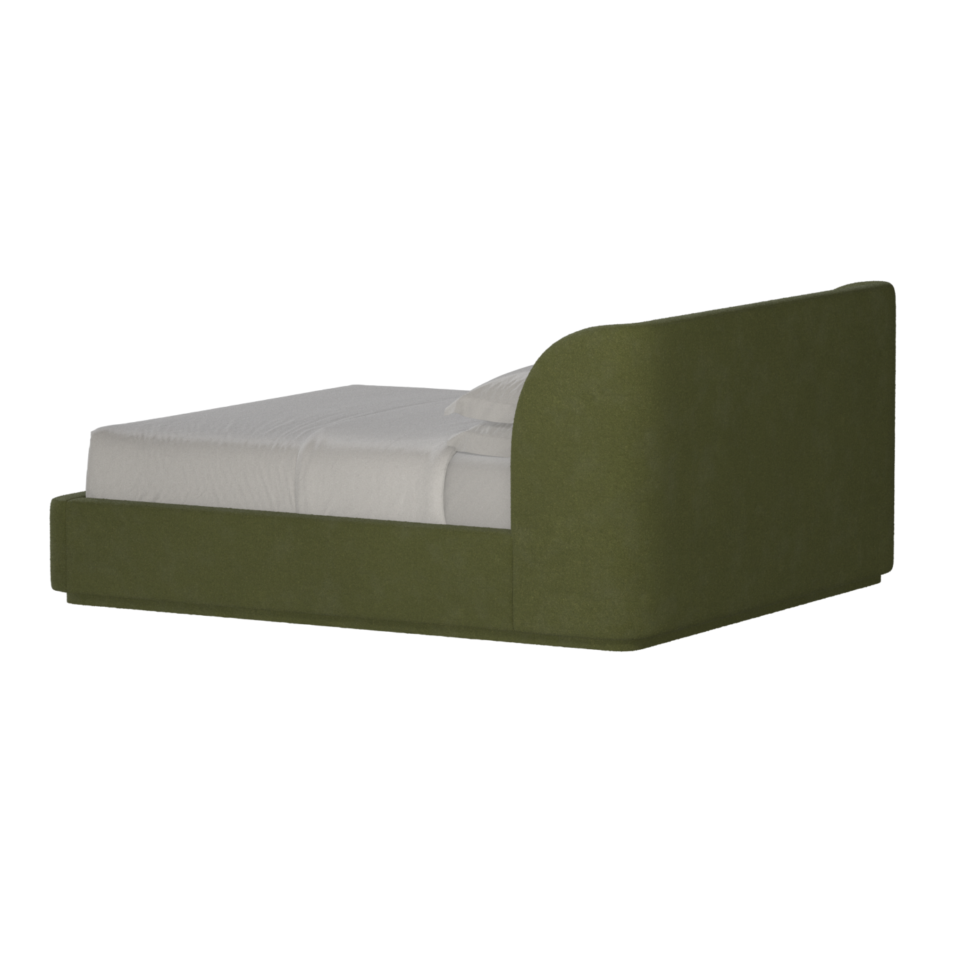 Giacomo Double Bed with Wide Panelled Headboard