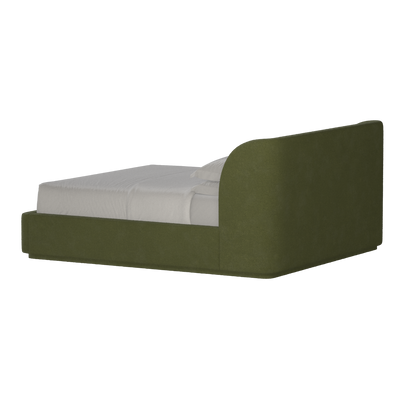 Giacomo Double Bed with Wide Panelled Headboard