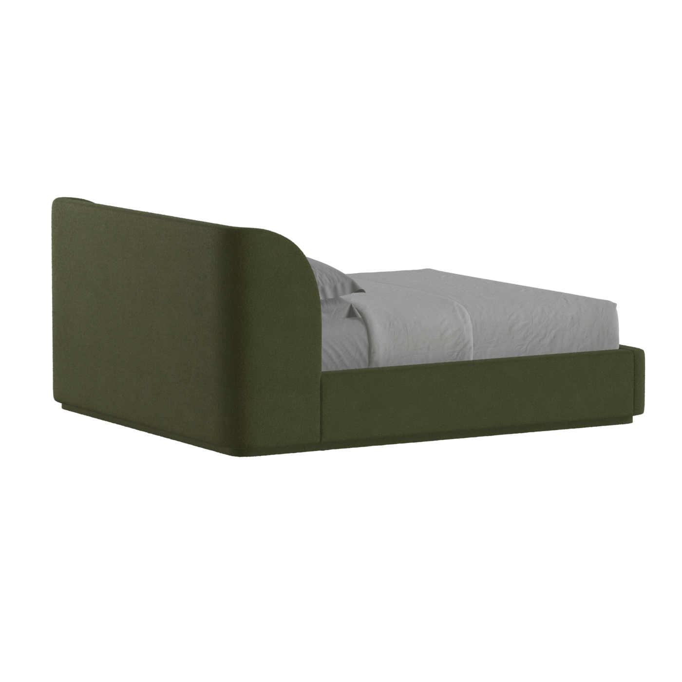 Giacomo Double Bed with Wide Panelled Headboard