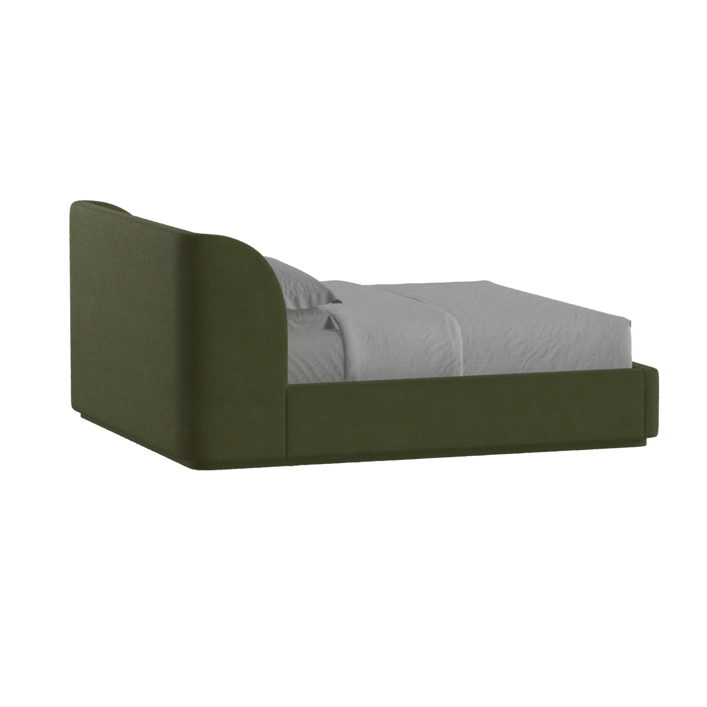 Giacomo Double Bed with Wide Panelled Headboard