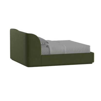 Giacomo Double Bed with Wide Panelled Headboard