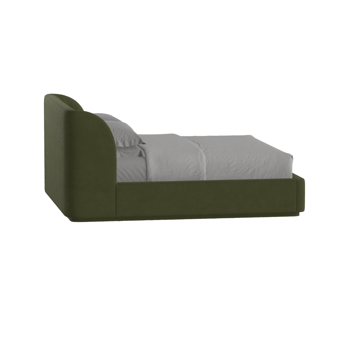 Giacomo Double Bed with Wide Panelled Headboard
