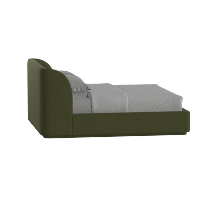 Giacomo Double Bed with Wide Panelled Headboard