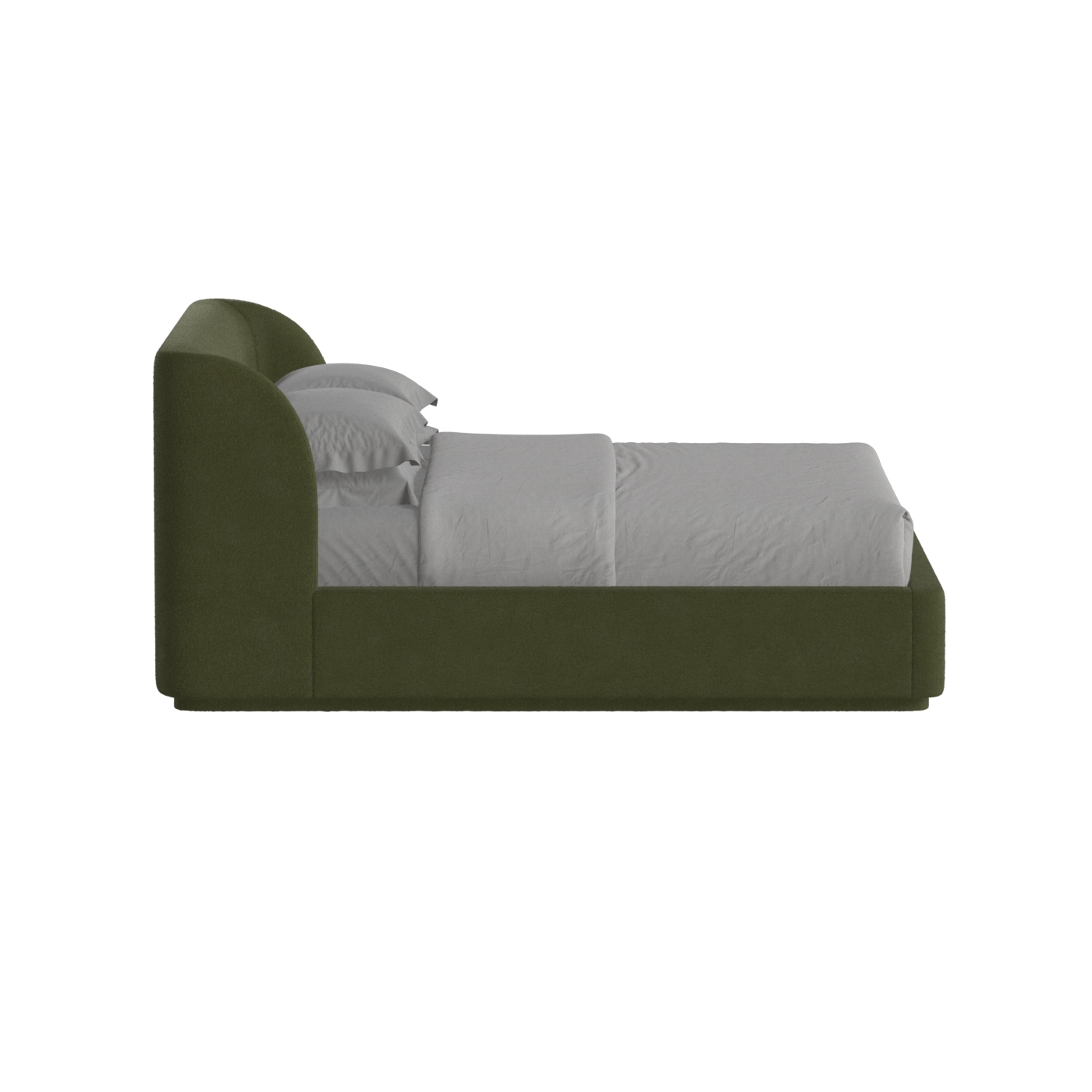 Giacomo Double Bed with Wide Panelled Headboard