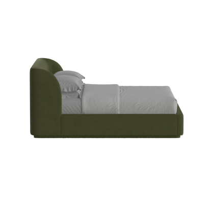 Giacomo Double Bed with Wide Panelled Headboard