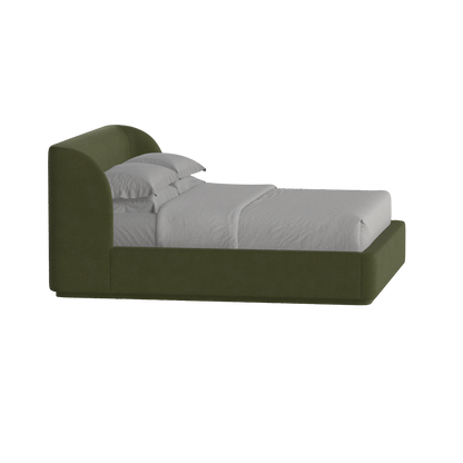 Giacomo Double Bed with Wide Panelled Headboard