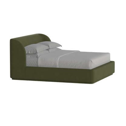 Giacomo Double Bed with Wide Panelled Headboard