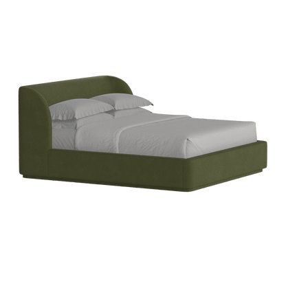 Giacomo Double Bed with Wide Panelled Headboard