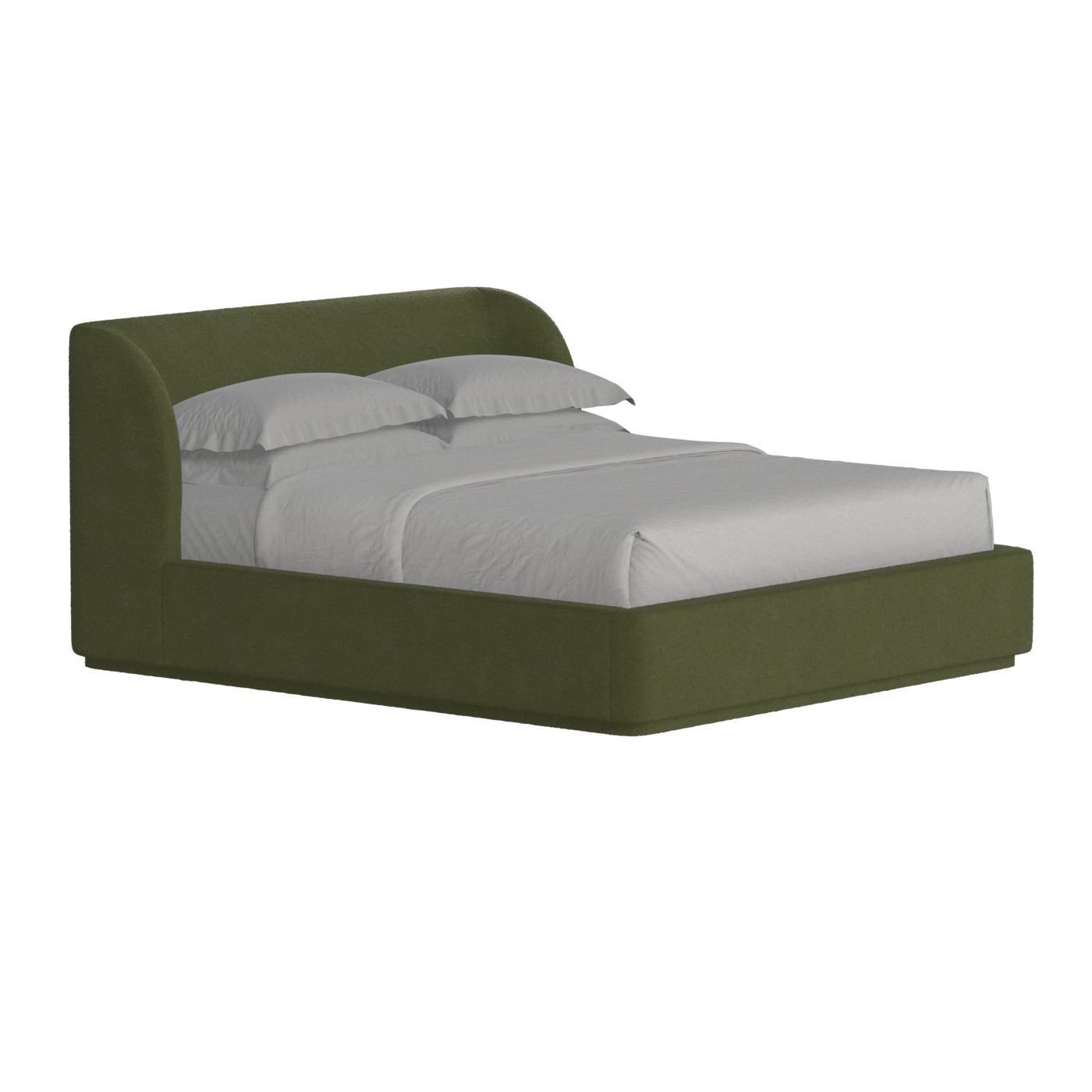Giacomo Double Bed with Wide Panelled Headboard