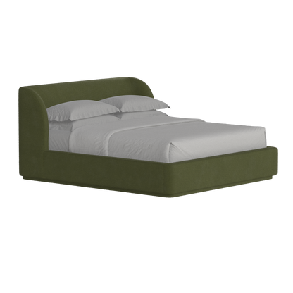Giacomo Double Bed with Wide Panelled Headboard