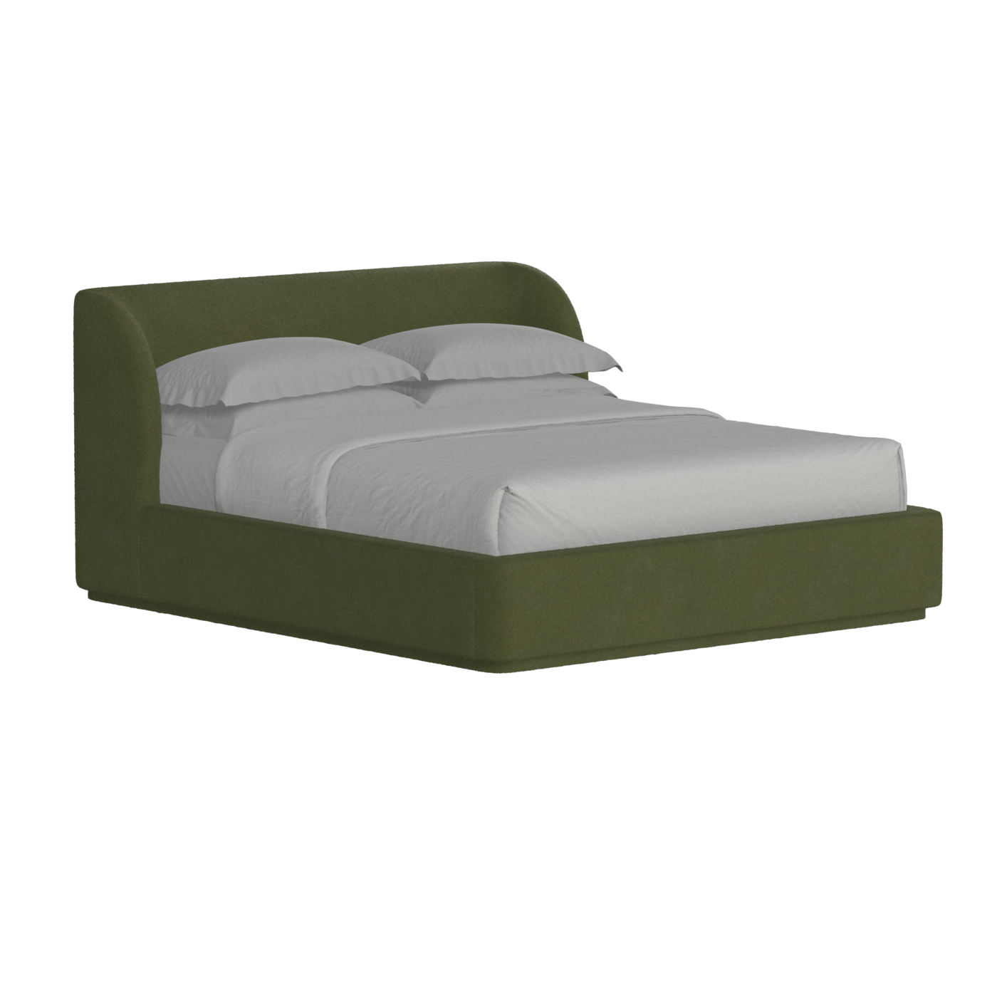 Giacomo Double Bed with Wide Panelled Headboard