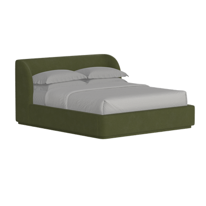 Giacomo Double Bed with Wide Panelled Headboard