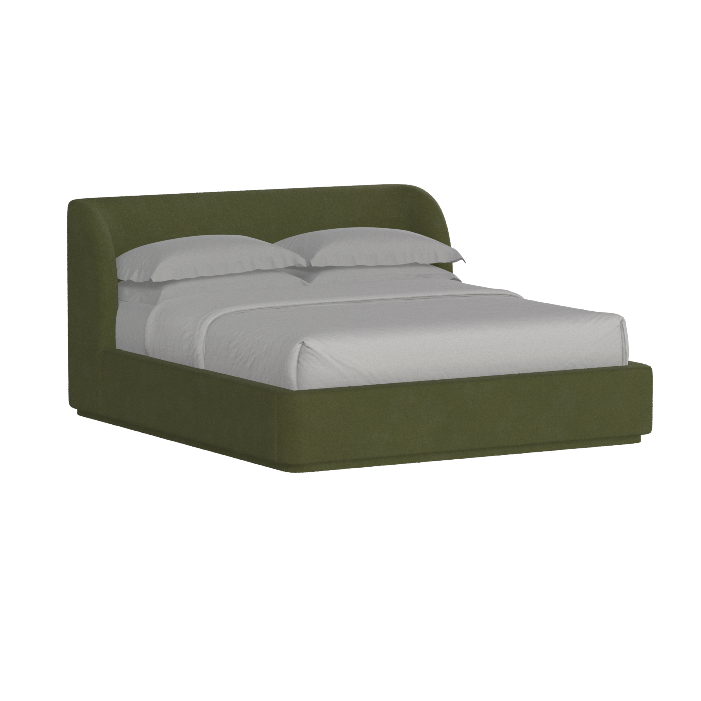 Giacomo Double Bed with Wide Panelled Headboard