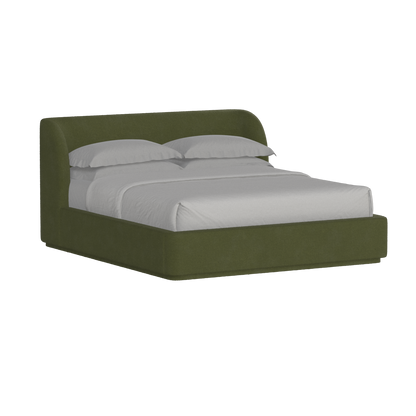 Giacomo Double Bed with Wide Panelled Headboard