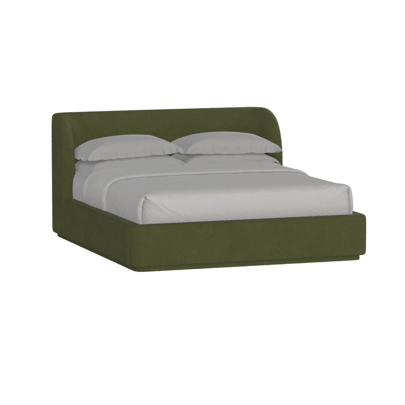 Giacomo Double Bed with Wide Panelled Headboard