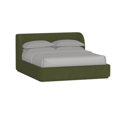 Giacomo Double Bed with Wide Panelled Headboard