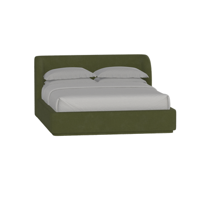 Giacomo Double Bed with Wide Panelled Headboard