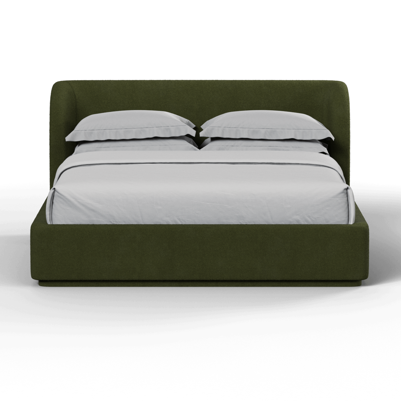 Giacomo Double Bed with Wide Panelled Headboard