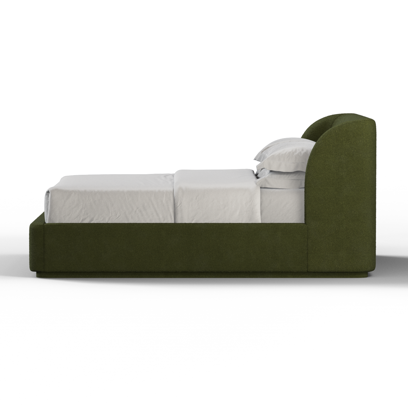 Giacomo Double Bed with Wide Panelled Headboard