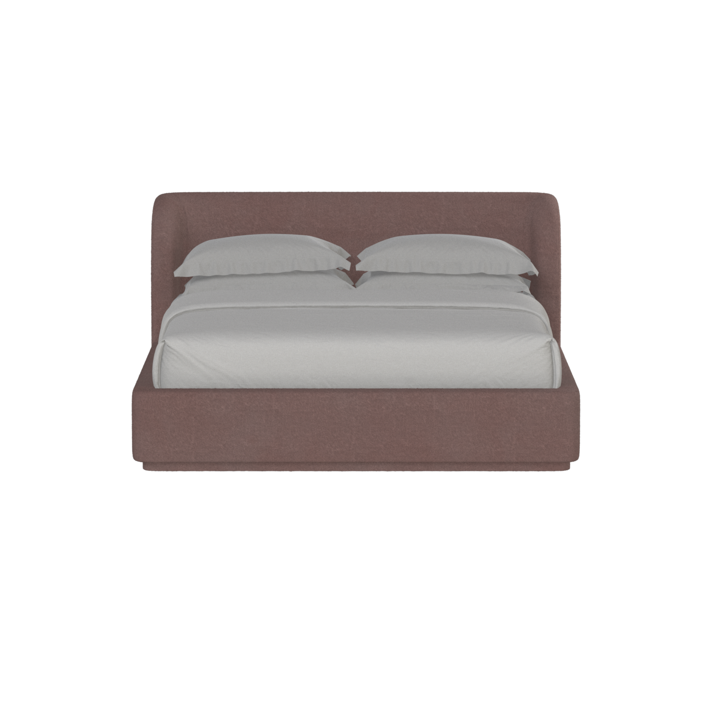 Giacomo Double Bed with Wide Panelled Headboard