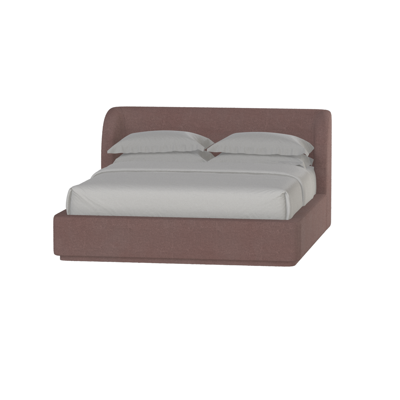 Giacomo Double Bed with Wide Panelled Headboard