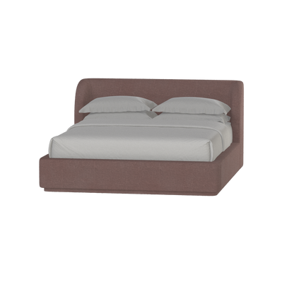 Giacomo Double Bed with Wide Panelled Headboard