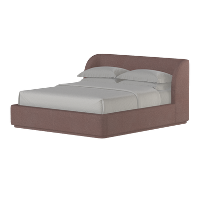 Giacomo Double Bed with Wide Panelled Headboard