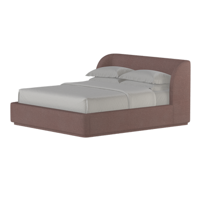 Giacomo Double Bed with Wide Panelled Headboard