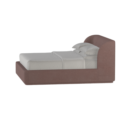 Giacomo Double Bed with Wide Panelled Headboard