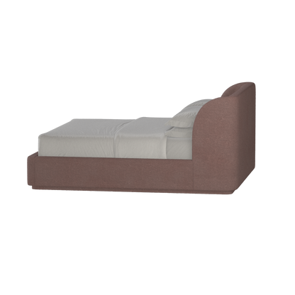 Giacomo Double Bed with Wide Panelled Headboard