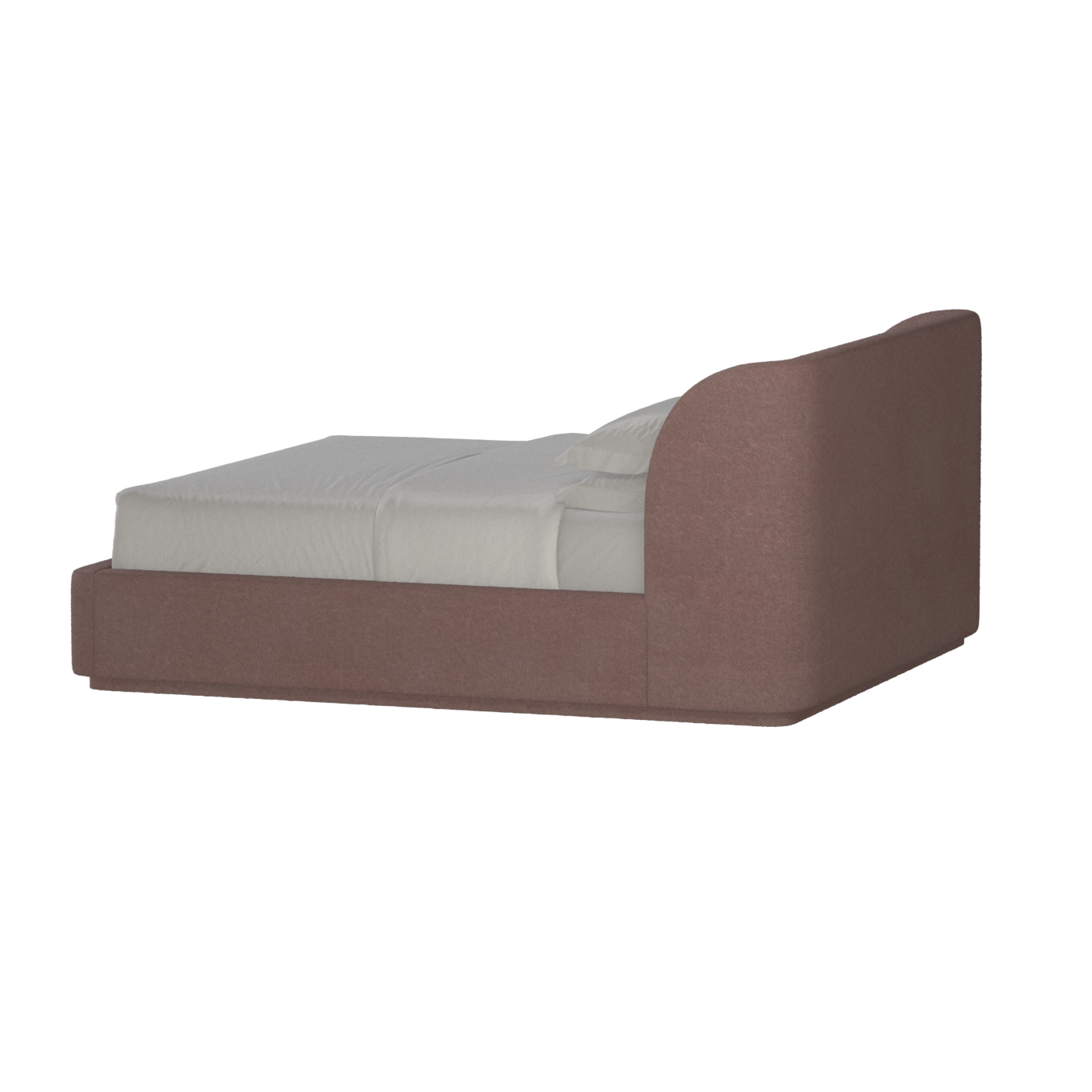 Giacomo Double Bed with Wide Panelled Headboard