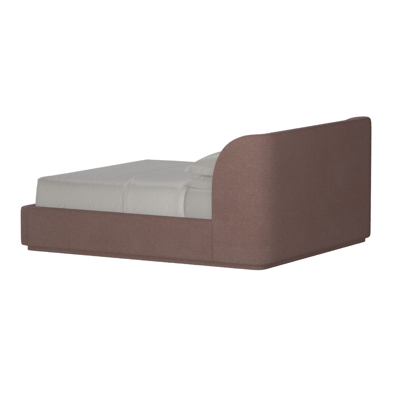 Giacomo Double Bed with Wide Panelled Headboard