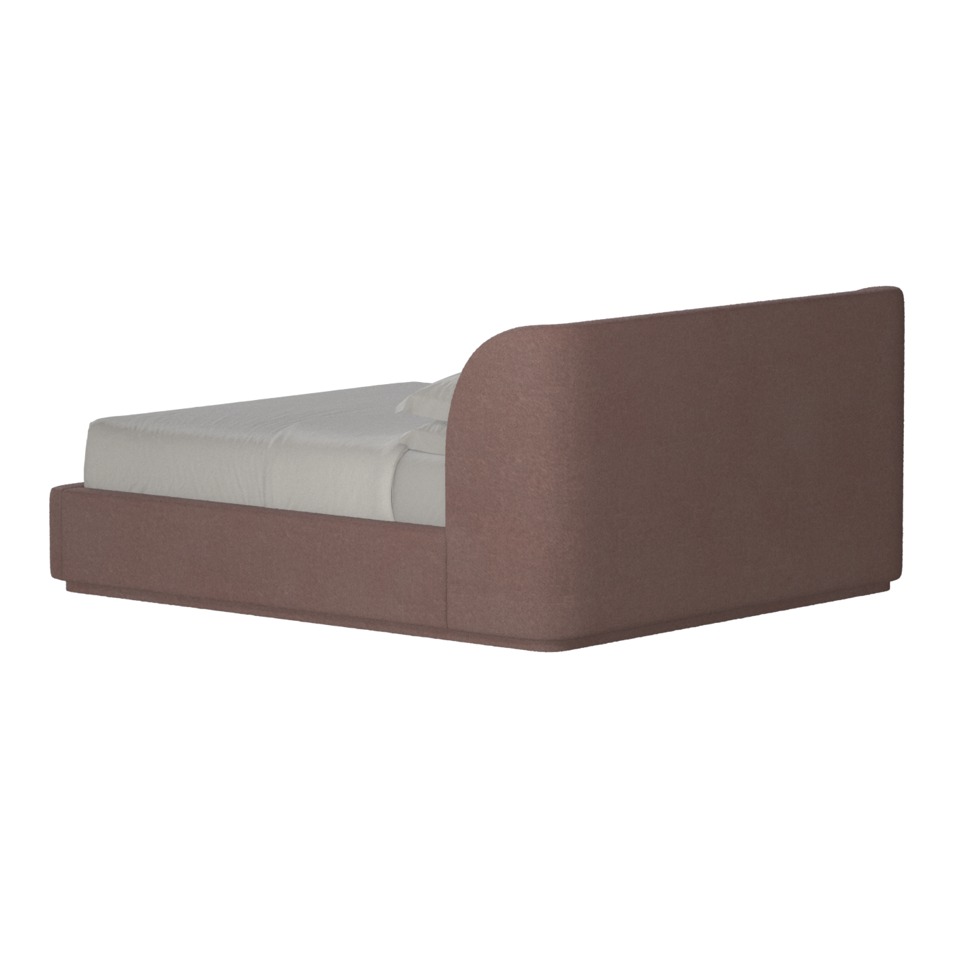 Giacomo Double Bed with Wide Panelled Headboard
