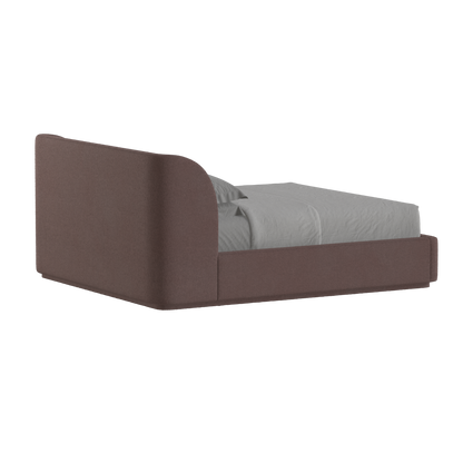Giacomo Double Bed with Wide Panelled Headboard