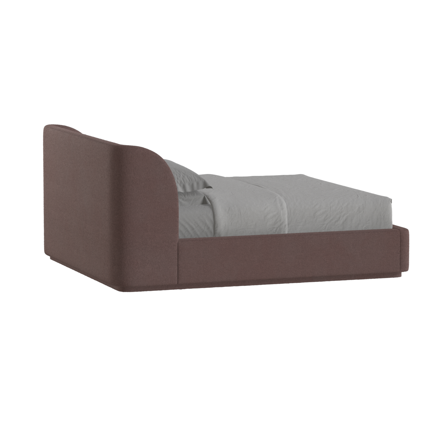 Giacomo Double Bed with Wide Panelled Headboard