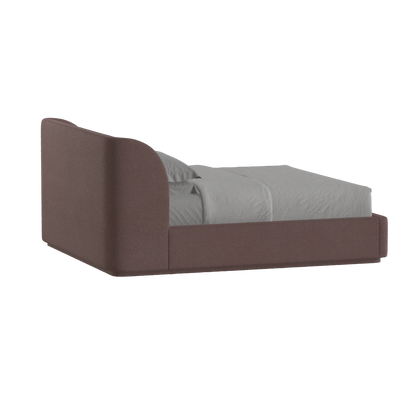 Giacomo Double Bed with Wide Panelled Headboard