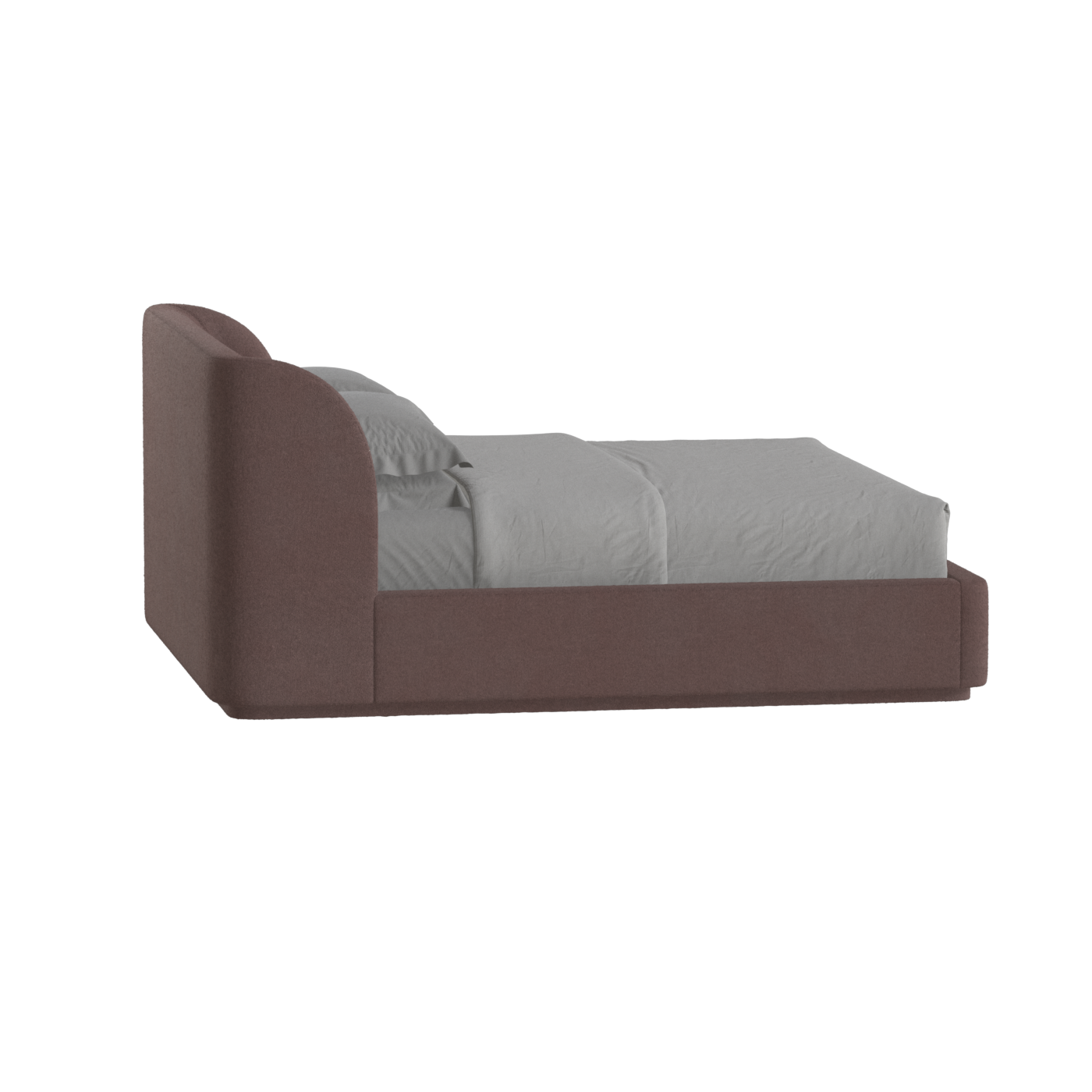 Giacomo Double Bed with Wide Panelled Headboard