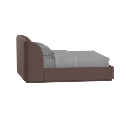 Giacomo Double Bed with Wide Panelled Headboard