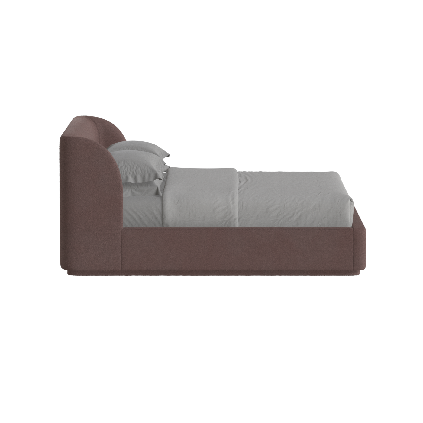 Giacomo Double Bed with Wide Panelled Headboard